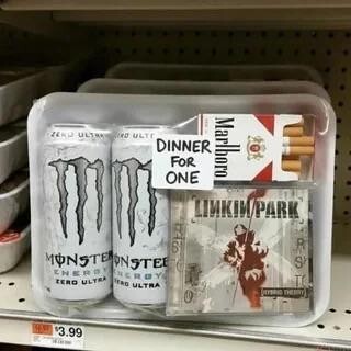 Dinner for one